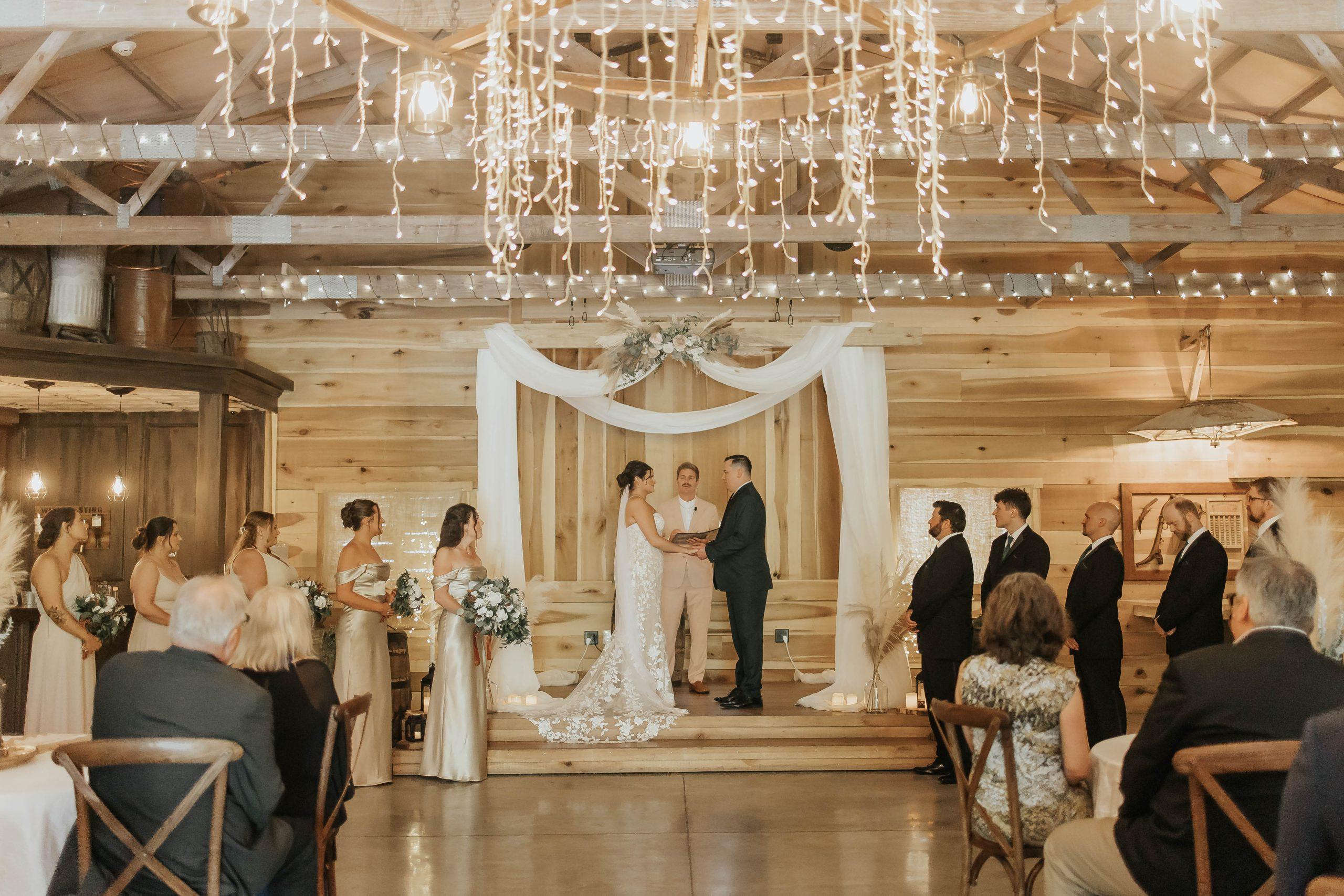 Wedding Party Outside
